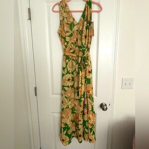 Les serein chelle sleeveless maxi dress